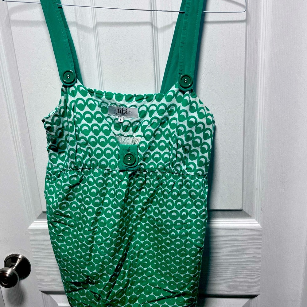 Tibi tank , size 8, fully lined, great condition, adorable top